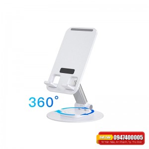 Giá đỡ điện thoại gấp gọn WiWu ZM109 xoay 360 độ Giá đỡ điện thoại gấp gọn WiWu ZM109 xoay 360 độ