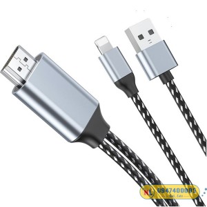 Cáp iPhone HDTV Adapter Wiwu X7L truyền hình ảnh từ iPhone lên TV