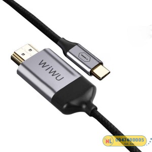 Cáp chuyển đổi Type-C sang HDMI TV WiWU X9