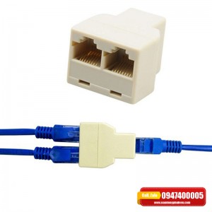 Đầu Nối Dây Mạng RJ45 chia 1 ra 2