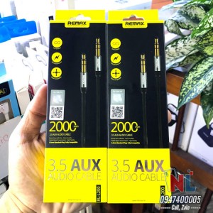 Cáp 3.5mm AUX hiệu Remax dài 2m