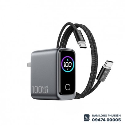 Bộ sạc 100W GAN WiWU Voyager CHG300