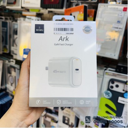 Củ sạc nhanh 45W WiWU Ark GaN U035