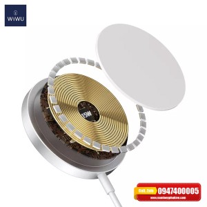 Sạc không dây WiWU M5 Magnetic wireless charger