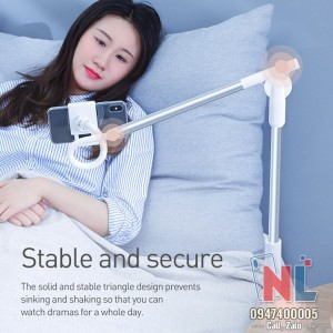 Kẹp điện thoại đầu giường hiệu BASEUS cao cấp Kẹp điện thoại đầu giường hiệu BASEUS cao cấp