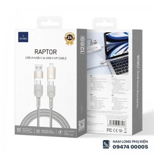 Cáp sạc 4in1 WiWU Raptor 100W C051