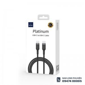 Cáp sạc Type C 60w WiWU Platinum C013