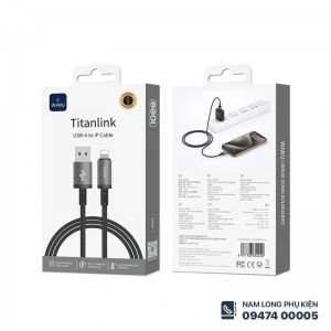 Cáp sạc iPhone WiWU Titanlink C055
