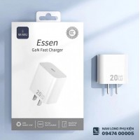 Củ sạc nhanh WiWU 20W Essen GaN Wi-G001