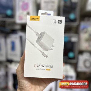 Bộ sạc iPhone 20W Joway chính hãng