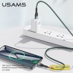 Cáp sạc USAMS U55 Lightning, Type-C, Micro (Charge + Data)