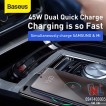 Tẩu sạc xe hơi Baseus Quick Charger 45W kèm dây sạc nhanh