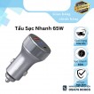 Tẩu sạc trên ô tô ZUZG màn hình led 65W C13PD