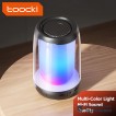 Loa Bluetooth Toocki ánh sáng nhiều màu, âm thanh nổi