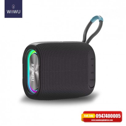 Loa Bluetooth WiWU P26 cao cấp, chống nước IPX7 - Hàng chính hãng