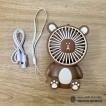 Quạt mini hình gấu dễ thương