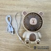 Quạt mini hình gấu dễ thương