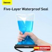 Túi chống nước Baseus Cylinder Waterproof Bag (5 lớp phủ, tiêu chuẩn chống nước IPX8 cho độ sâu lên đến 30m)