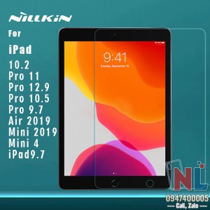 Cường lực iPad Nillkin H+ chính hãng (iPad Mini 4/5, Air, Air 2, iPad 9.7, 10.2, Pro 10.5 và Pro 11) Cường lực iPad Nillkin H+ chính hãng (iPad Mini 4/5, Air, Air 2, iPad 9.7, 10.2, Pro 10.5 và Pro 11)