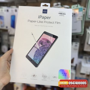 Miếng dán chống vân tay WiWU Paper-like cho iPad 10.2 Miếng dán chống vân tay WiWU Paper-like cho iPad 10.2