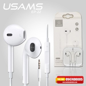 Tai nghe iPhone Usams EP-22 chính hãng Tai nghe iPhone Usams EP-22 chính hãng