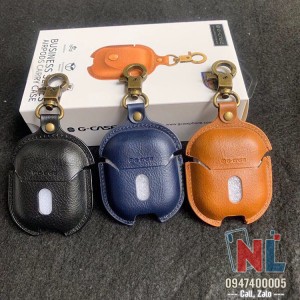 Ốp lưng da bảo vệ Airpods chính hãng G-case Ốp lưng da bảo vệ Airpods chính hãng G-case