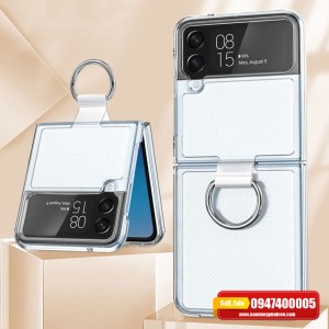 Ốp lưng Galaxy Z Flip 4 Likgus trong suốt có ring Ốp lưng Galaxy Z Flip 4 Likgus trong suốt có ring