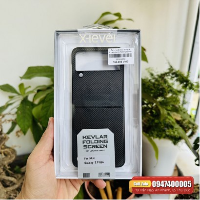 Ốp lưng Galaxy Z Flip 4 X-level Kevlar chống vân tay