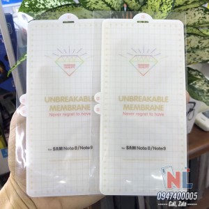 Miếng dán Galaxy Note 8, Note 9 PPF full màn hình Miếng dán Galaxy Note 8, Note 9 PPF full màn hình