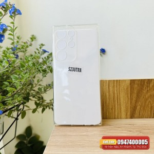 Ốp lưng Galaxy S23 Ultra trong suốt silicon Ốp lưng Galaxy S23 Ultra trong suốt silicon