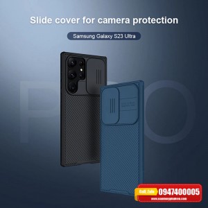 Ốp lưng Galaxy S23 Ultra Nillkin Camshield chính hãng Ốp lưng Galaxy S23 Ultra Nillkin Camshield chính hãng