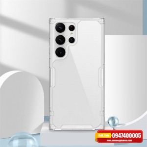 Ốp lưng Galaxy S23 Ultra Nillkin trong suốt chính hãng Ốp lưng Galaxy S23 Ultra Nillkin trong suốt chính hãng