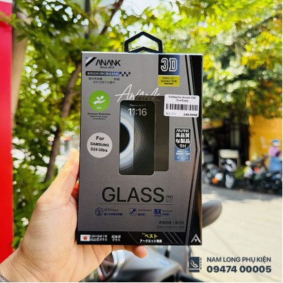 Cường lực chống nhìn trộm Galaxy S24 Ultra Anank