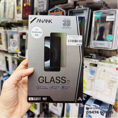 Cường lực chống nhìn trộm Galaxy S25 Anank