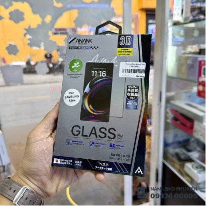 Cường lực Galaxy S26 Plus trong suốt Anank