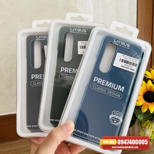 Ốp lưng Galaxy Z Fold 3 Likgus lưng da mạ viền màu