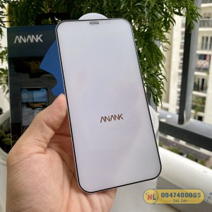 Dán cường lực iPhone 12 Pro Max ANANK Matte Finish chống vân tay Dán cường lực iPhone 12 Pro Max ANANK Matte Finish chống vân tay
