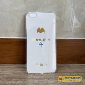 Ốp lưng iPhone 6s Plus silicon dẻo trong mềm