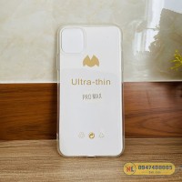 Ốp lưng iPhone 11 Pro Max dẻo silicon trong mềm