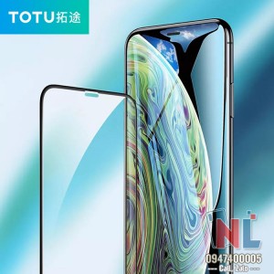 Cường lực iPhone 11 Pro/ Pro Max Totu viền dẻo Cường lực iPhone 11 Pro/ Pro Max Totu viền dẻo