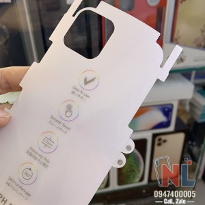 Dán mặt lưng iPhone 11 Pro PPF chống xước cao