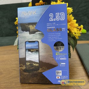 Cường lực iPhone 12/ 12 Pro ANANK 2.5D Nhật Bản Cường lực iPhone 12/ 12 Pro ANANK 2.5D Nhật Bản