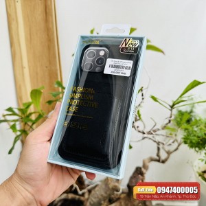 Ốp lưng da iPhone 13 Pro Max Mutural có nhét thẻ Ốp lưng da iPhone 13 Pro Max Mutural có nhét thẻ