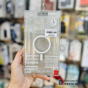 Ốp lưng iPhone 13 Pro Max Likgus Magsafe trong suốt Ốp lưng iPhone 13 Pro Max Likgus Magsafe trong suốt