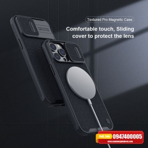 Ốp lưng iPhone 13 Pro Max Nillkin Textured Pro Magnetic Ốp lưng iPhone 13 Pro Max Nillkin Textured Pro Magnetic