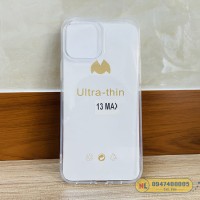 Ốp lưng iPhone 13 Pro Max silicon dẻo trong mềm