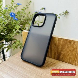 Ốp lưng iPhone 13 Pro Likgus lưng nhám viền màu