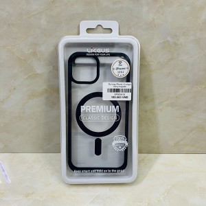 Ốp lưng iPhone 13 Likgus trong viền màu hỗ trợ sạc không dây Ốp lưng iPhone 13 Likgus trong viền màu hỗ trợ sạc không dây