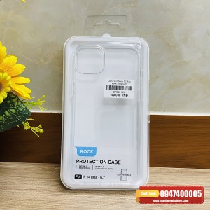 Ốp lưng iPhone 14 Plus Rock trong suốt chính hãng