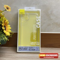 Ốp lưng iPhone 14 Plus Baseus dẻo trong (Ultra Slim, High Transparent, Soft TPU Silicone)